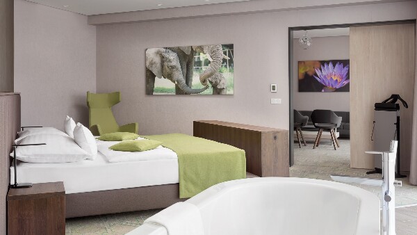 Hunguest Hotel Sóstó, Deluxe Suite (2 bedrooms and coffee maschine)